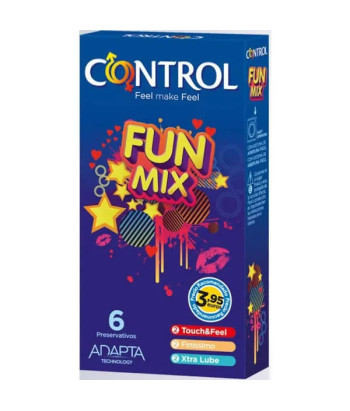 Contrôle Préservatifs Feel Fun Mix 6 Unités