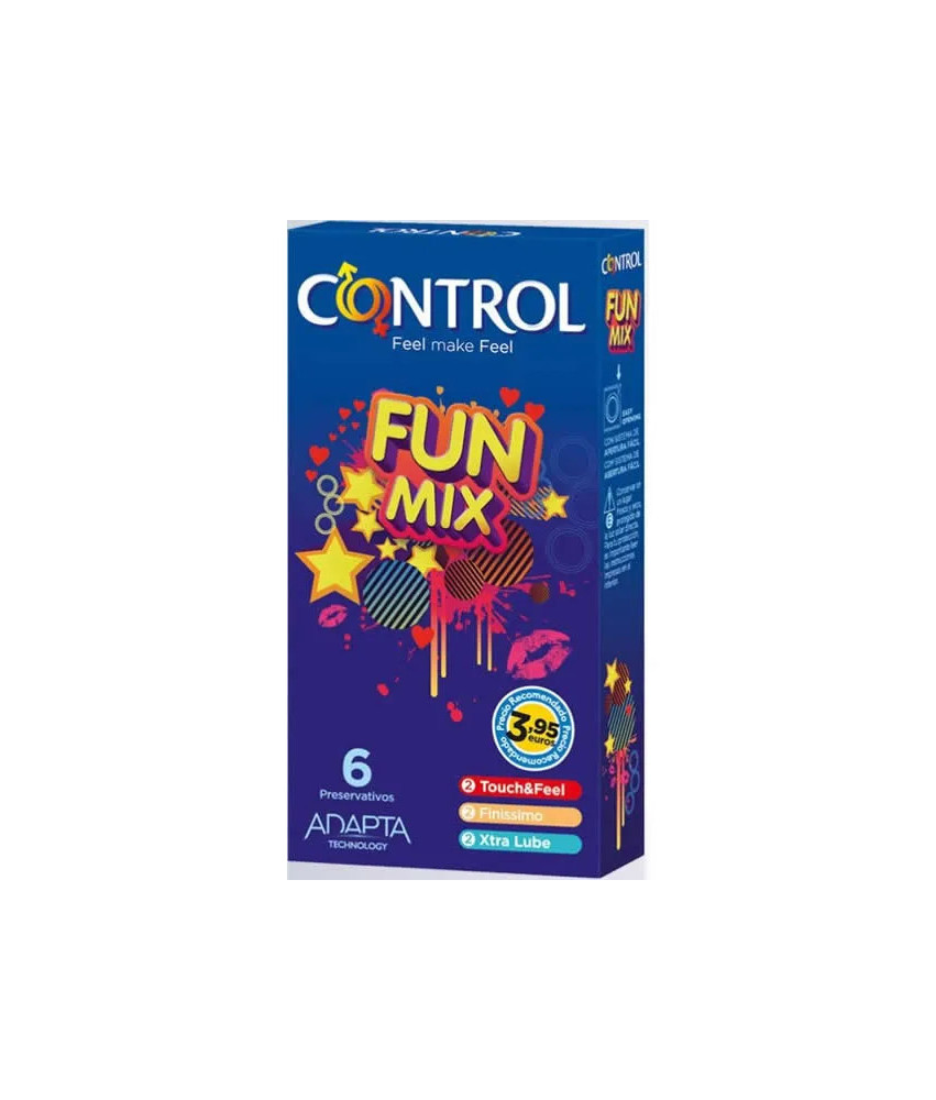 Contrôle Préservatifs Feel Fun Mix 6 Unités