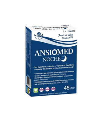 Complément alimentaire Ansiomed Nuit 45 Capsules