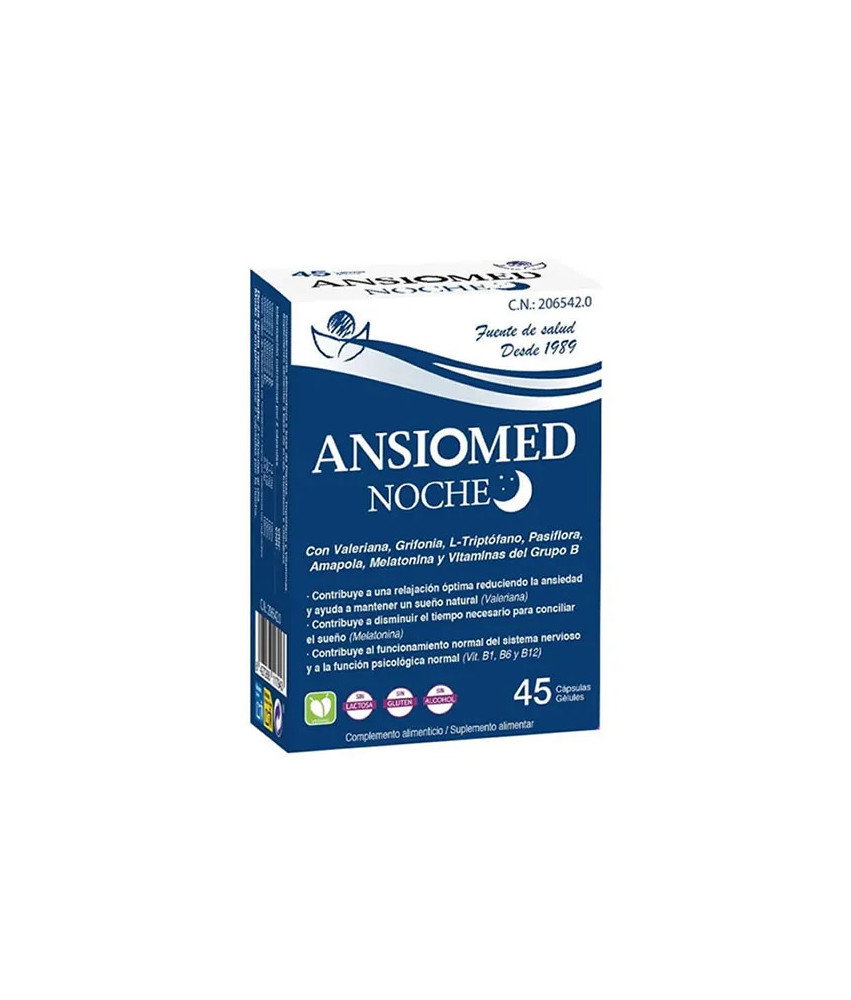 Complément alimentaire Ansiomed Nuit 45 Capsules