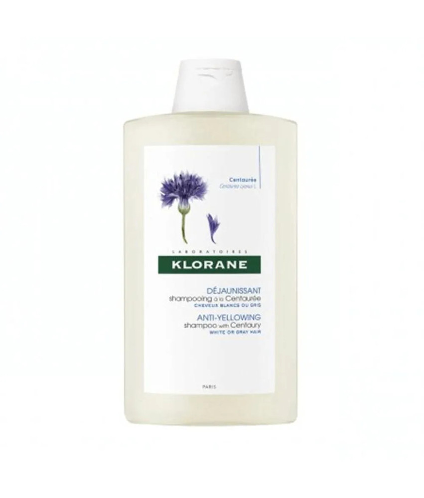 Shampooing éclat cheveux blancs - Klorane 400ml