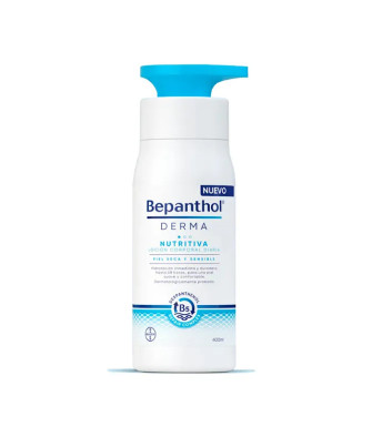 Lotion corporelle Bepanthol 400ml - Formule nourrissante