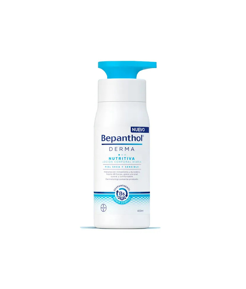Lotion corporelle Bepanthol 400ml - Formule nourrissante