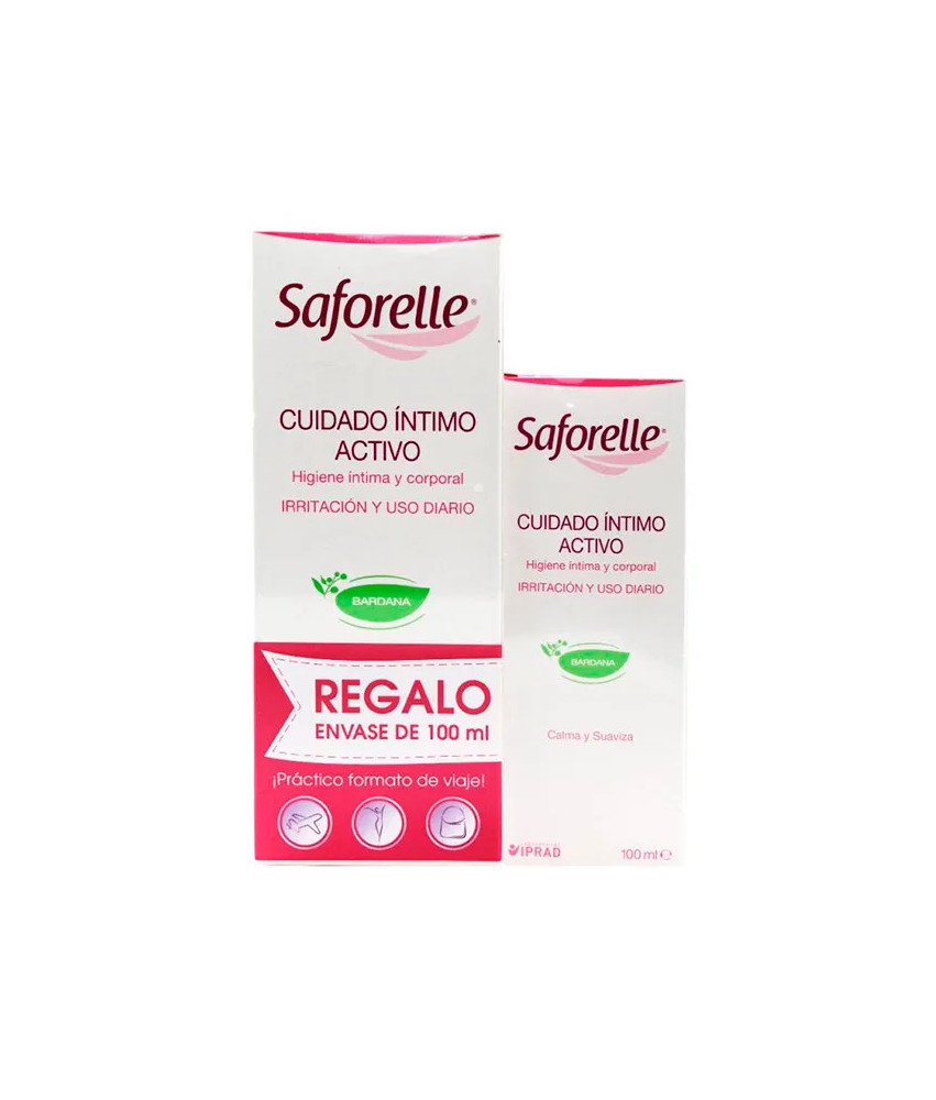 Offre exceptionnelle : Saforelle Soins intimes 250ml + 100ml Cadeau