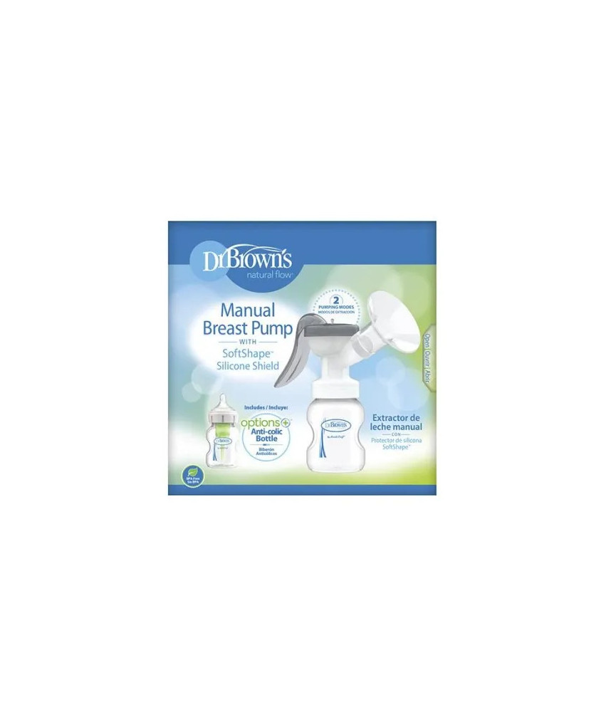 Aspirateur à lait manuel Dr. Brown's SoftShape - Pratique et Efficace