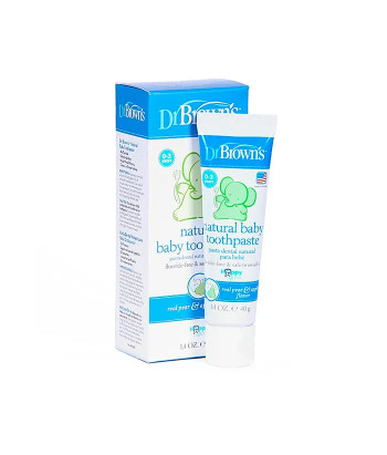 Dentifrice Pomme-poire Dr. Brown's - Sourire fruité