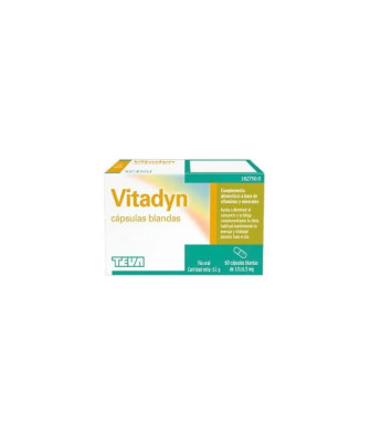 Teva Vitactiv 60 Capsules Molles: Boostez votre énergie!