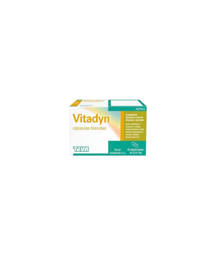 Teva Vitactiv 60 Capsules Molles: Boostez votre énergie!