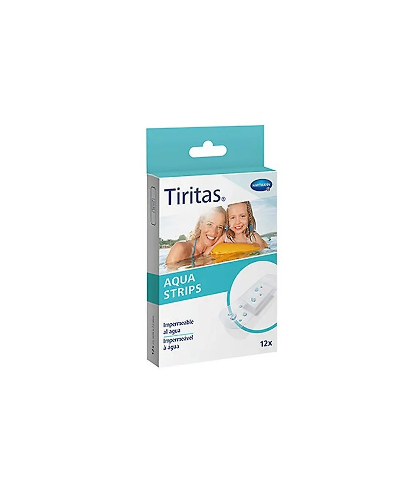 Pansements Adhésifs Hartmann Aquia Bandes 25X75mm - Pack de 12