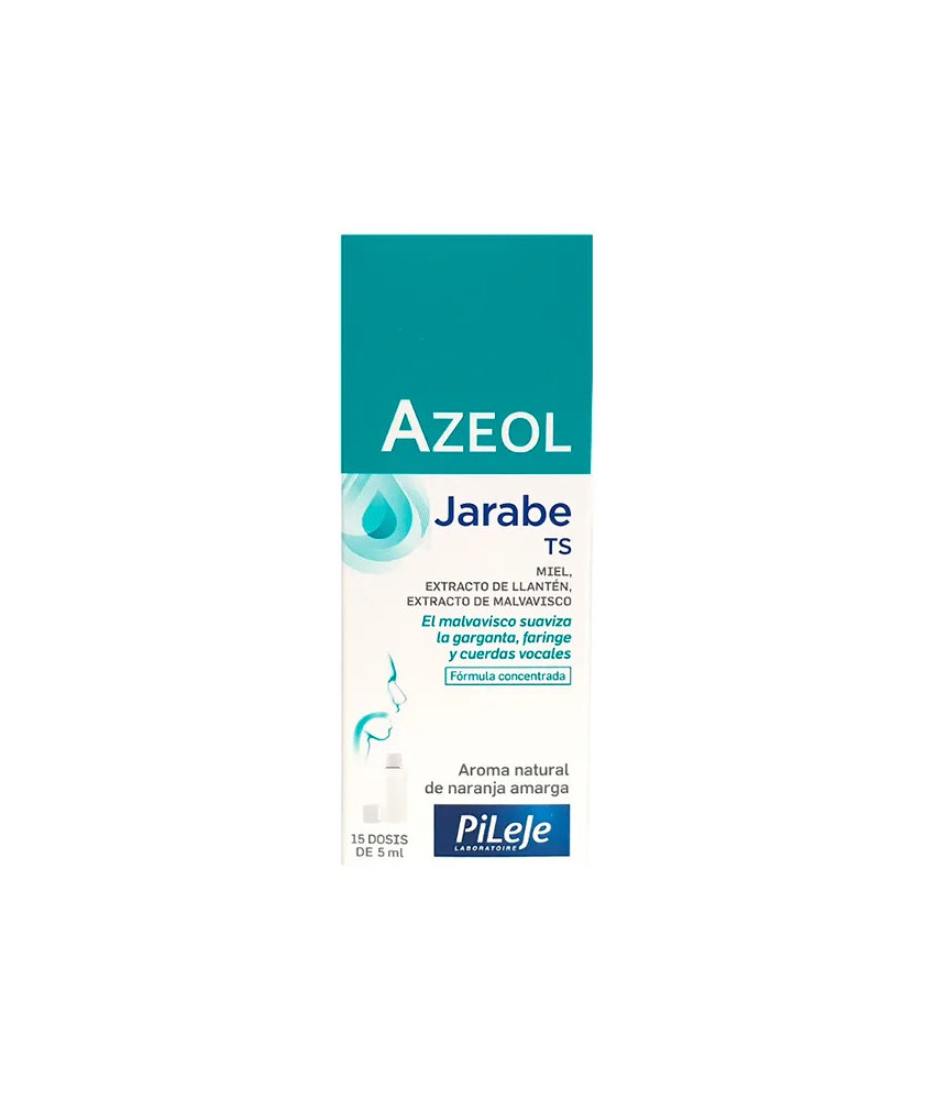 Sirop Pileje Azéol TS 5ml: solution naturelle pour la gorge