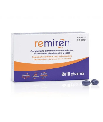 Brill Pharma Remiren 30 Capsules: Formule naturelle pour le bien-être