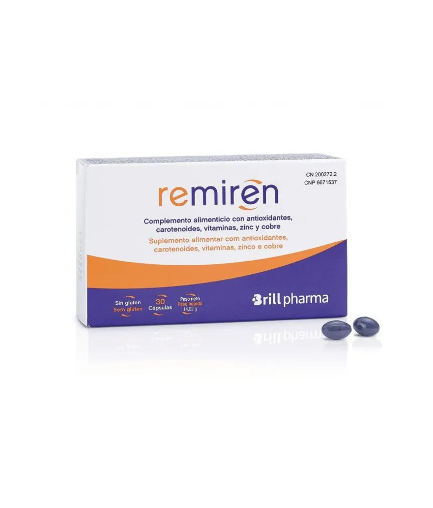 Brill Pharma Remiren 30 Capsules: Formule naturelle pour le bien-être