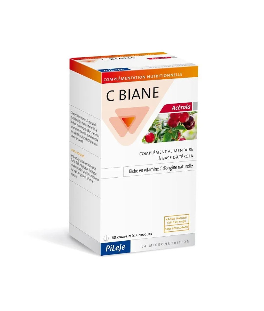 Pileje CBiane 60 Comprimés: Vitamine C Boostante