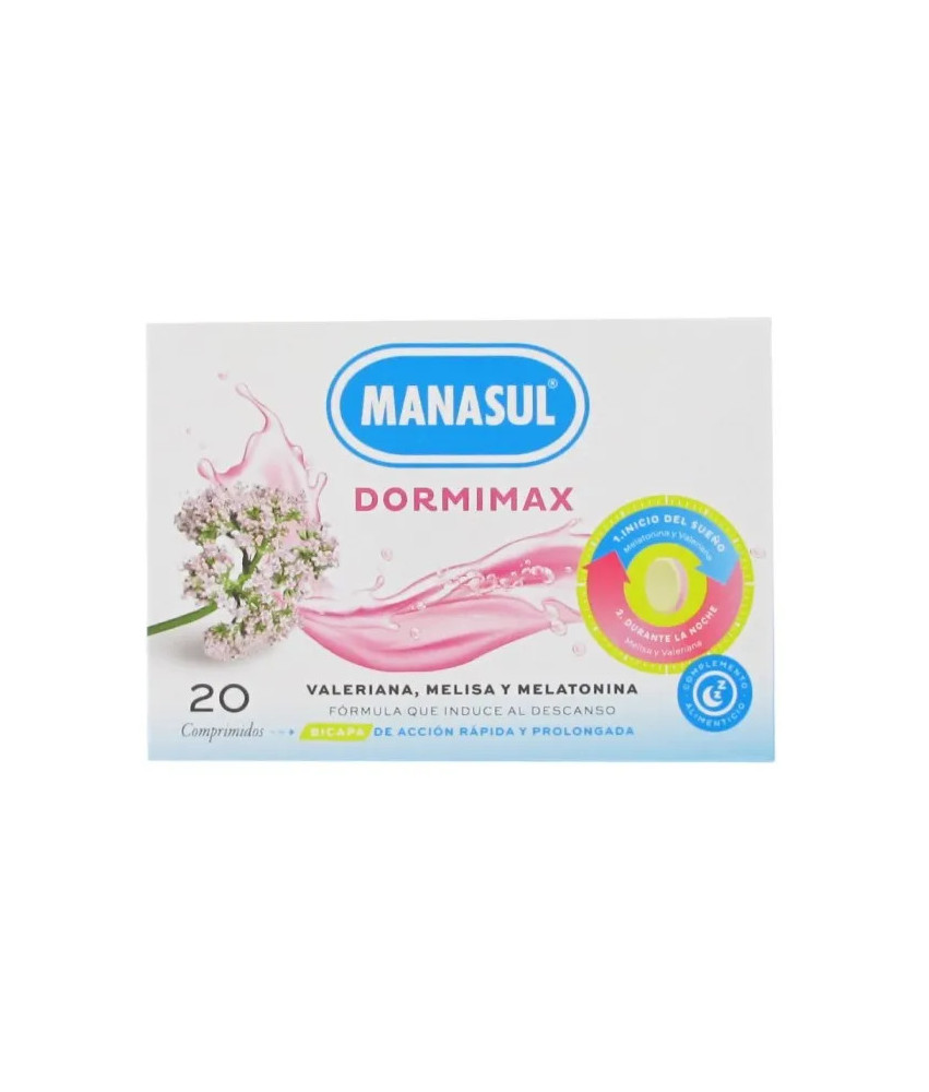 Stimulez votre sommeil avec Manasul Dormimax 20 Comprimés