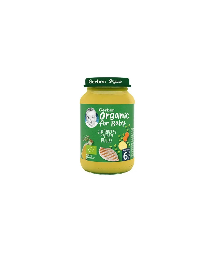 Délicieuse purée de poulet biologique Gerber pour bébé