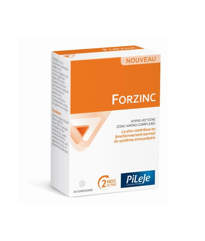 Renforcez votre immunité avec Pileje Forzinc!