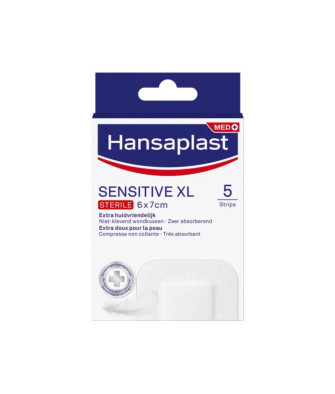 Pansements Hansaplast Sensitive XL pour peaux sensibles