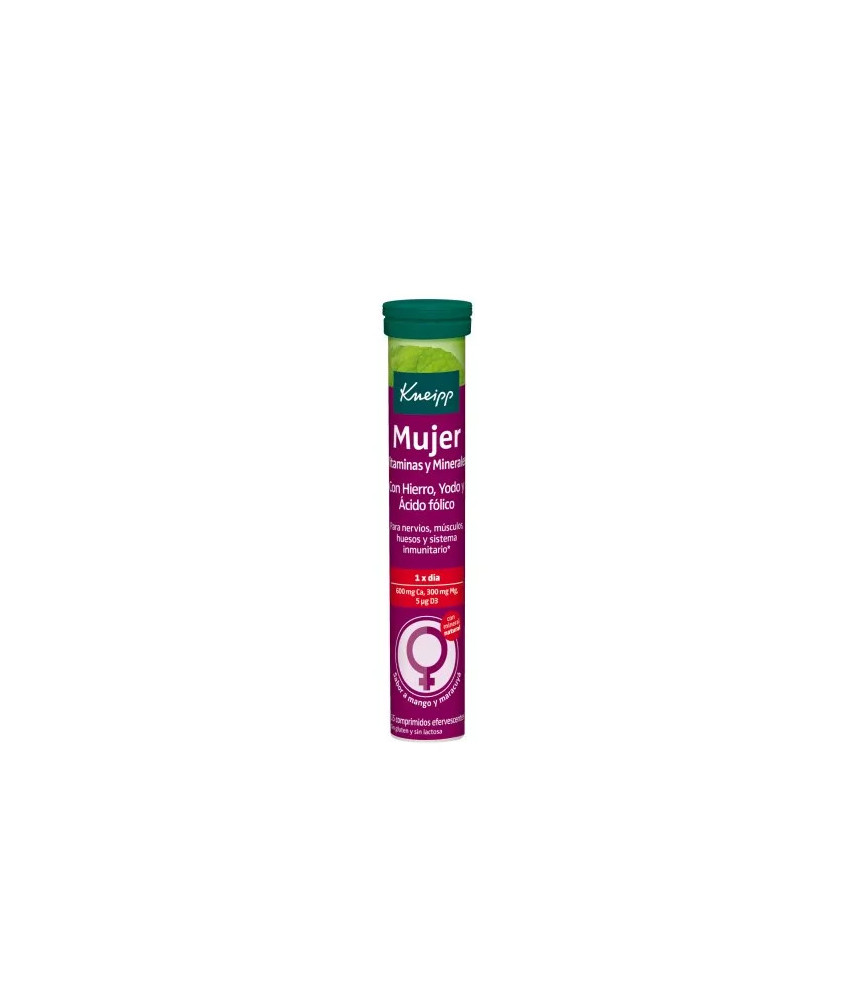 Multivitamines pour Femmes Kneipp: Énergie et Vitalité - 15 comprimés