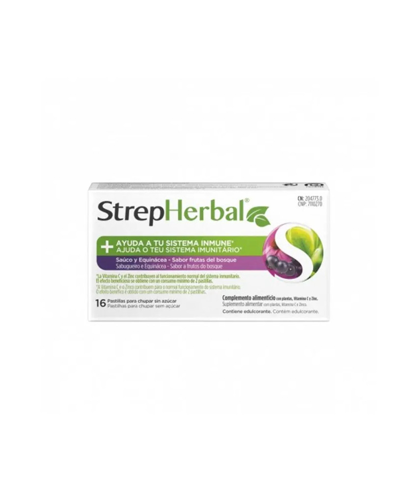 Strepsils Strepherbal Carthame et Echinacée: Soulage la gorge naturellement