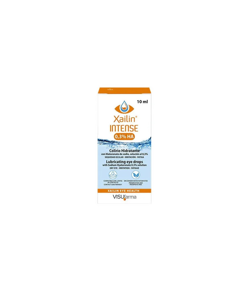 Visufarma Xailin Intense 0,3% 10ml - Soulagement Intense pour les Yeux