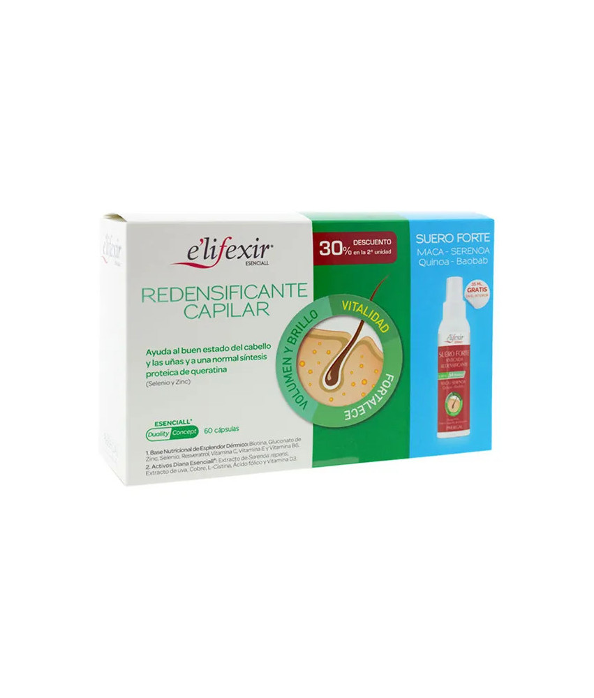Pack redensifiant Phergal Elifexir: capsules et sérum pour une peau revitalisée