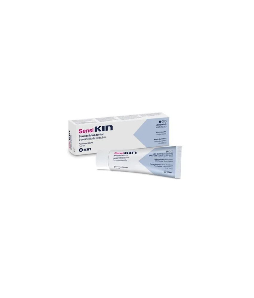 Dentifrice Kin Sensikin 75ml: Sourire éclatant garanti