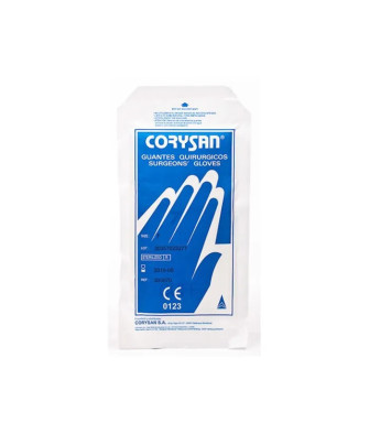 Corysan Gants De Chirurgie Stériles En Latex Taille 8,5 - Lot de 2