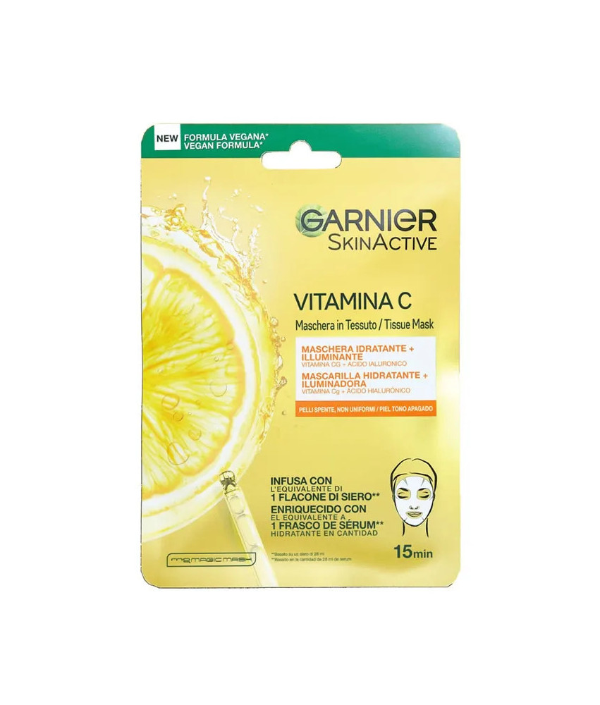 Masque Hydratant et Illuminant à la Vitamine C de Garnier