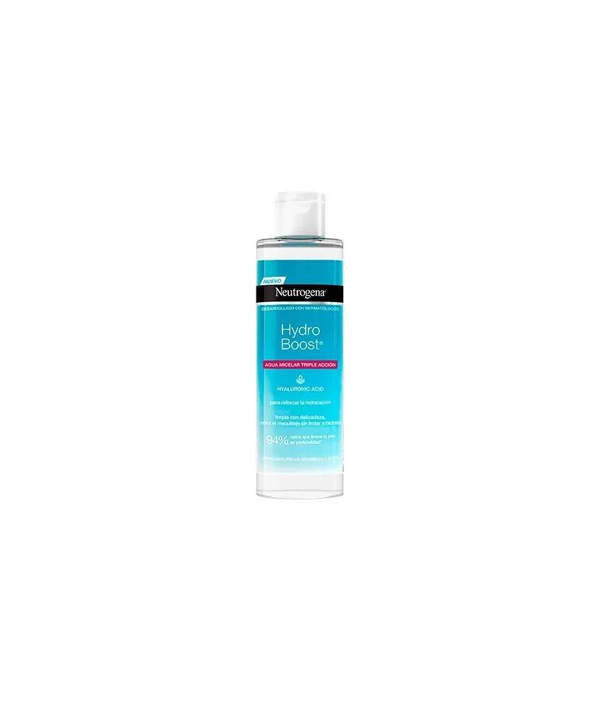 Démaquillez en douceur avec Neutrogena Hydro Boost Eau Micellaire 400ml