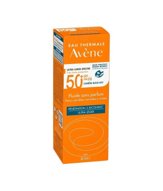 Protection solaire sans parfum SPF 50+ - Avène 50 ml