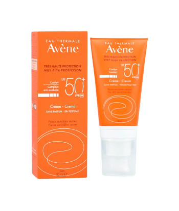 Crème solaire Avène SPF 50+ non parfumée