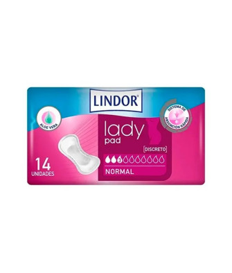 Protège-slips Hartmann Lindor Pad Normal 3 Gouttes 14U
