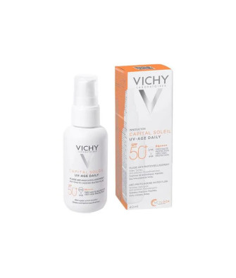Protection quotidienne avec teinte SPF50+ pour un visage éclatant