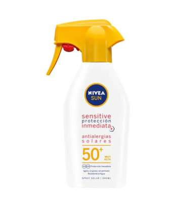 Protection solaire forte pour peaux sensibles avec NIVEA Sensitive F50 !