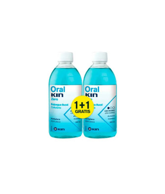 Kin Oralkin Zero Bain de Bouche - Pack 2 Unités