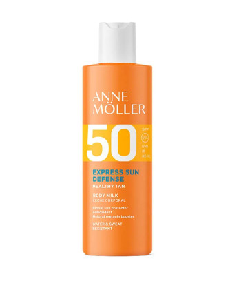 Protection solaire express : Anne Möller Lait Corps SPF50 175ml