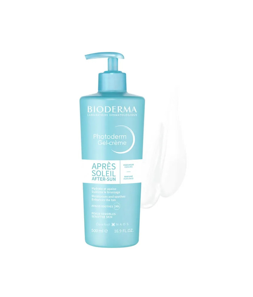 Apaisement et hydratation avec Photoderm Gel-Crème Après-soleil Sensible
