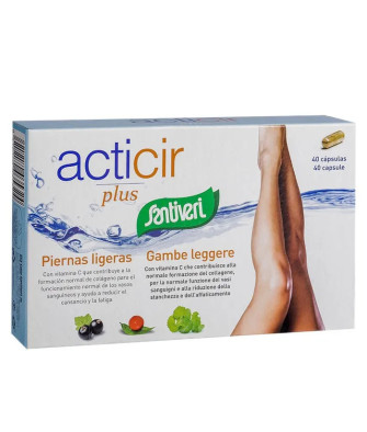 Santiveri Acticir Plus: 40 Gélules pour une digestion facile