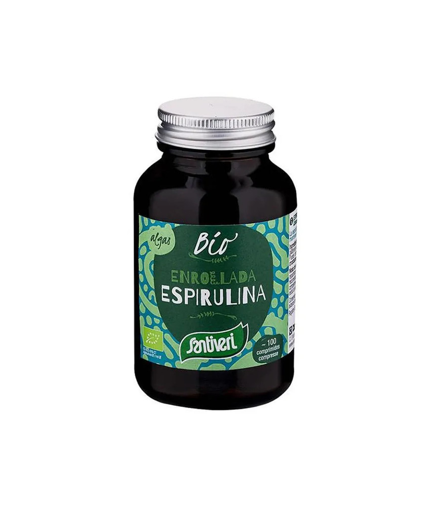 Comprimés Algue Spiruline Bio Santiveri pour une santé naturelle