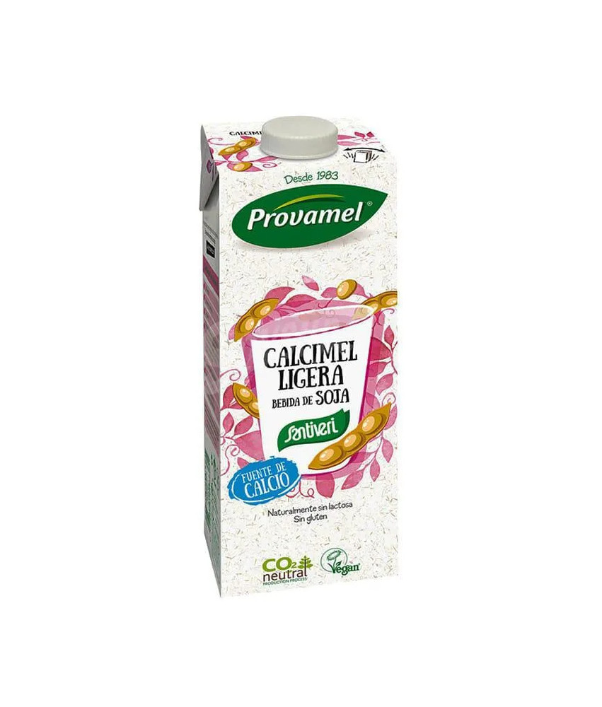 Santiveri Calcimel Ligera: Boisson Soja 1L - Pack de 12