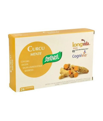 Santiveri Curcu Mentte: Comprimés Anti-inflammatoires naturels