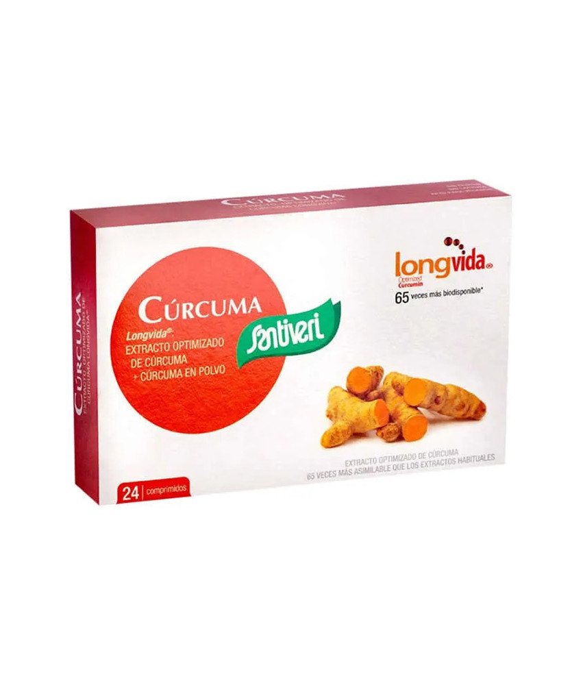 Santiveri Curcuma: 24 Comprimés Puissants