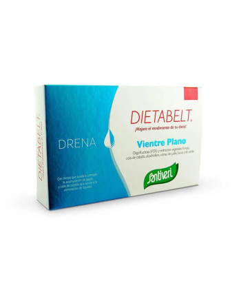 Détoxifiez et amincissez avec Santiveri Dietabelt Draine Le Ventre Plat