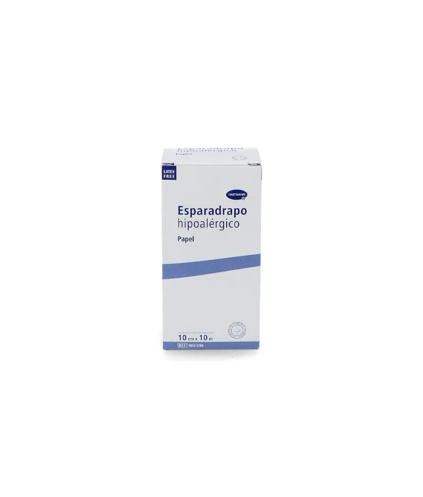 Papier Adhésif Hypoallergénique Hartmann 10mx10cm pour Trousse de premiers secours