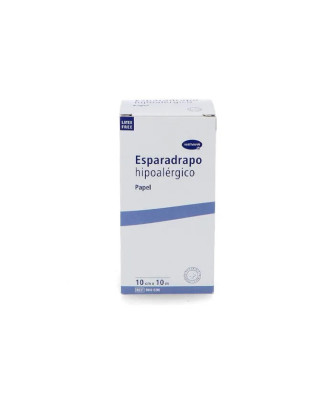 Papier Adhésif Hypoallergénique Hartmann 10mx10cm pour Trousse de premiers secours
