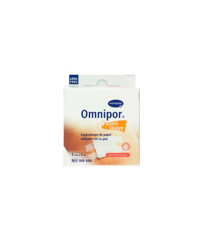 Papier Adhésif Hypoallergénique Hartmann 5mx5cm - Doux pour la peau