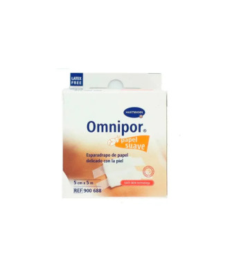 Papier Adhésif Hypoallergénique Hartmann 5mx5cm - Doux pour la peau
