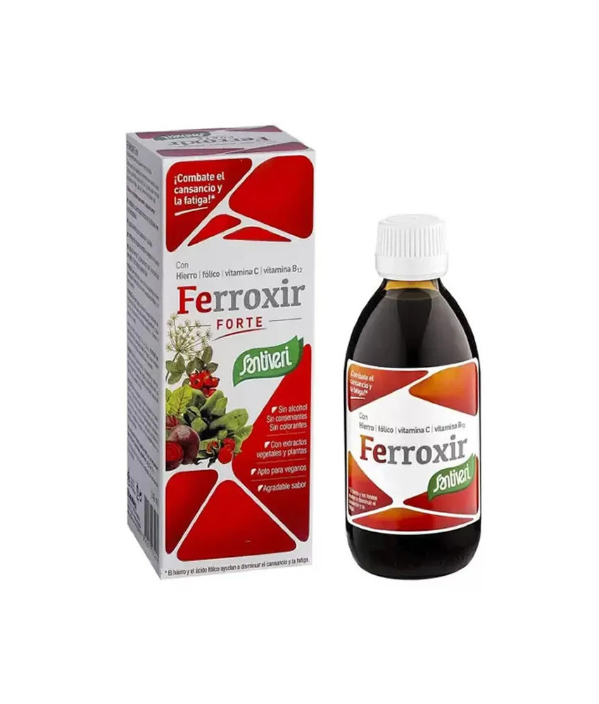 Sirop Ferroxir Forte Santiveri 240ml - Compléments alimentaires