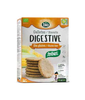 Biscuits digestifs sans gluten Santiveri 360g - Compléments alimentaires