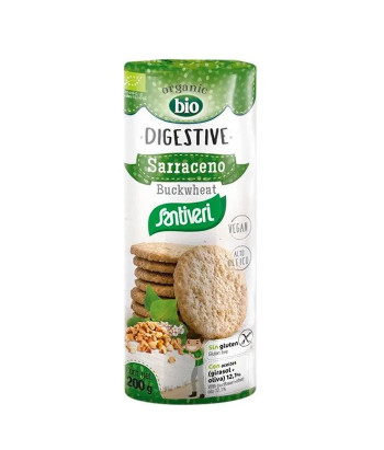 Délicieux Biscuits Digestifs Santiveri au Sarrasin 200g